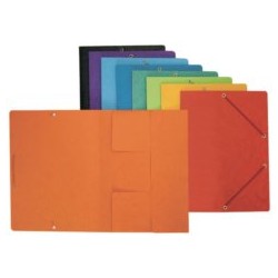 Teczka Preszpanowa Z Gumką Bantex A4 Żółta